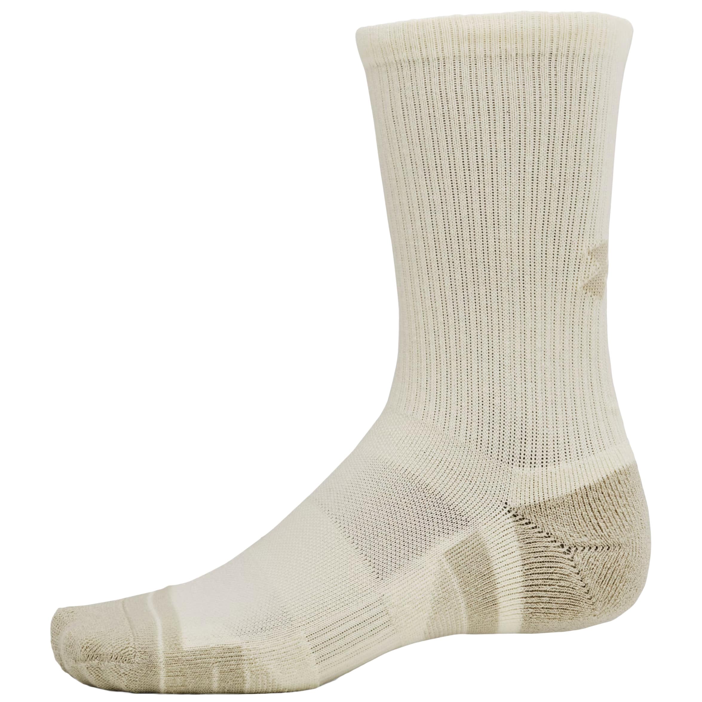 Under Armour - Performance Tech City Khaki/ Ivory Dune Socken - 3 Paar