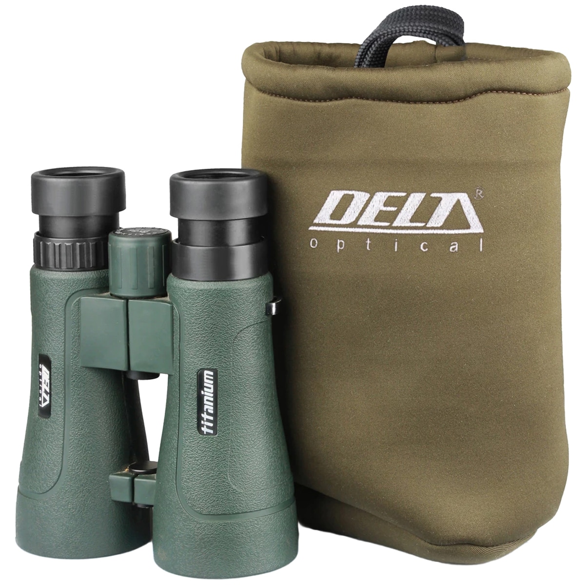 Delta Optical - Tasche für Fernglas - Klein - Grün