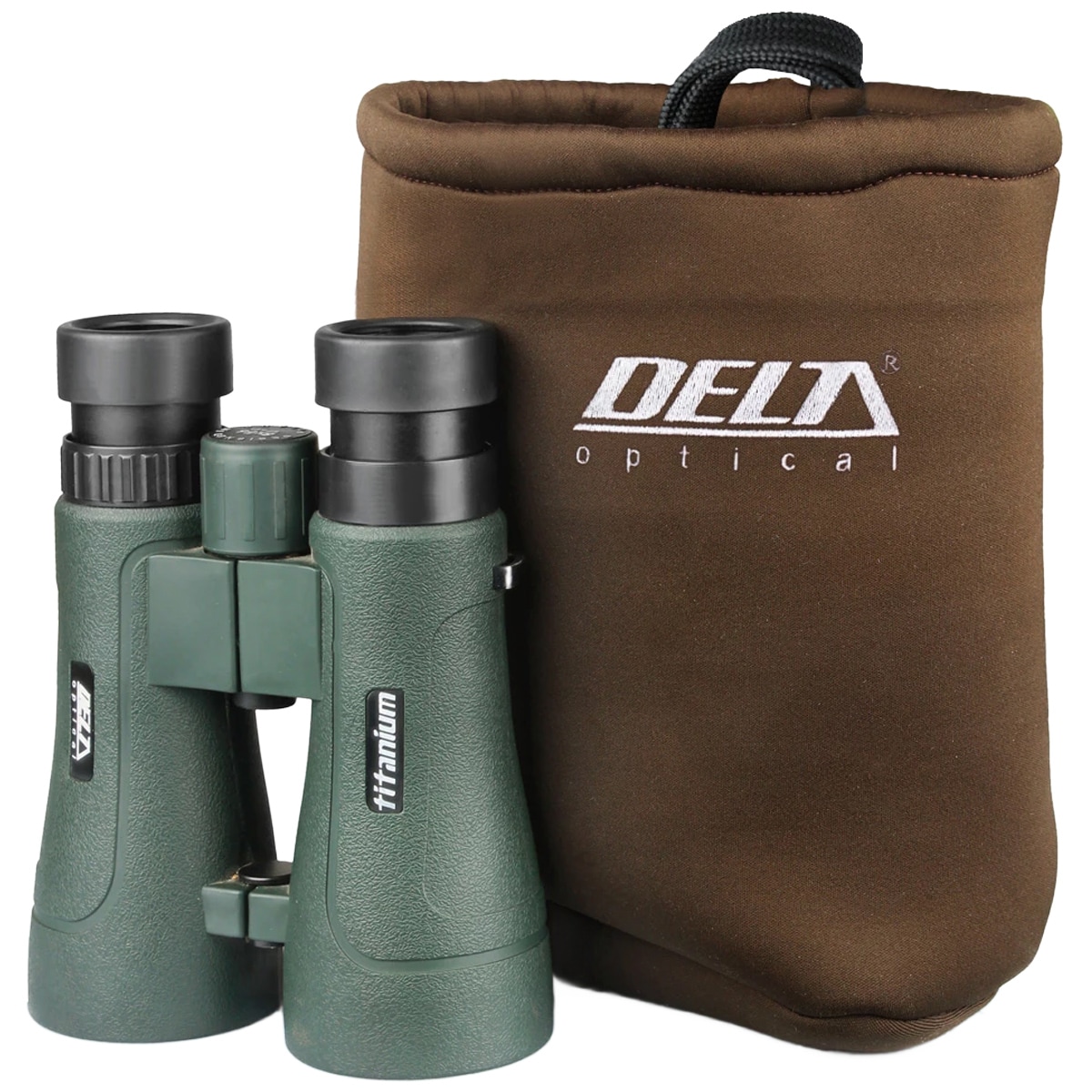 Delta Optical - Tasche für Fernglas - Groß - Braun