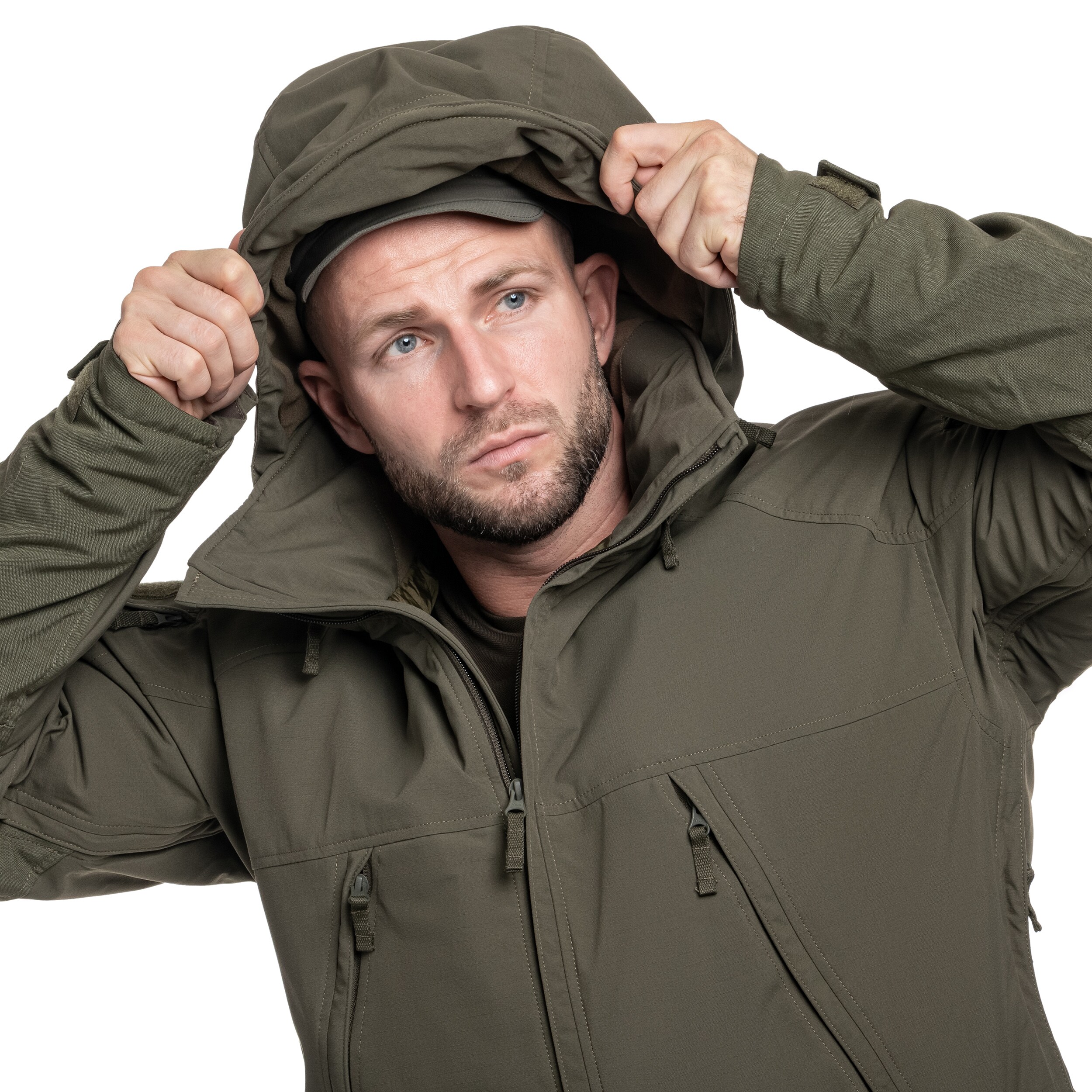 UF PRO - Delta OL 4.0 Tactical Winter Jacket Jacke - Brown Grey