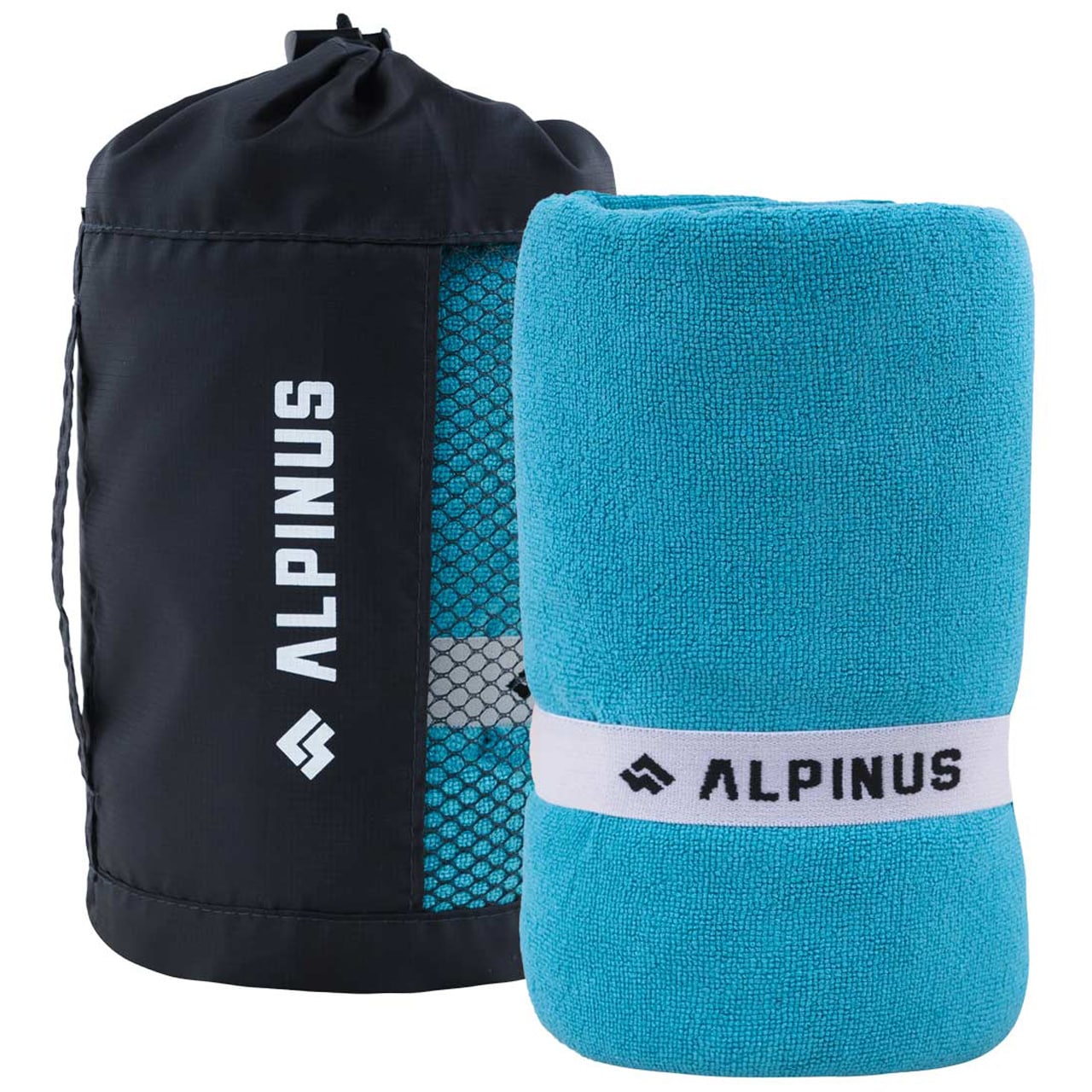 Alpinus - Egremni schnell trocknendes Handtuch75 x 150 cm - Blau