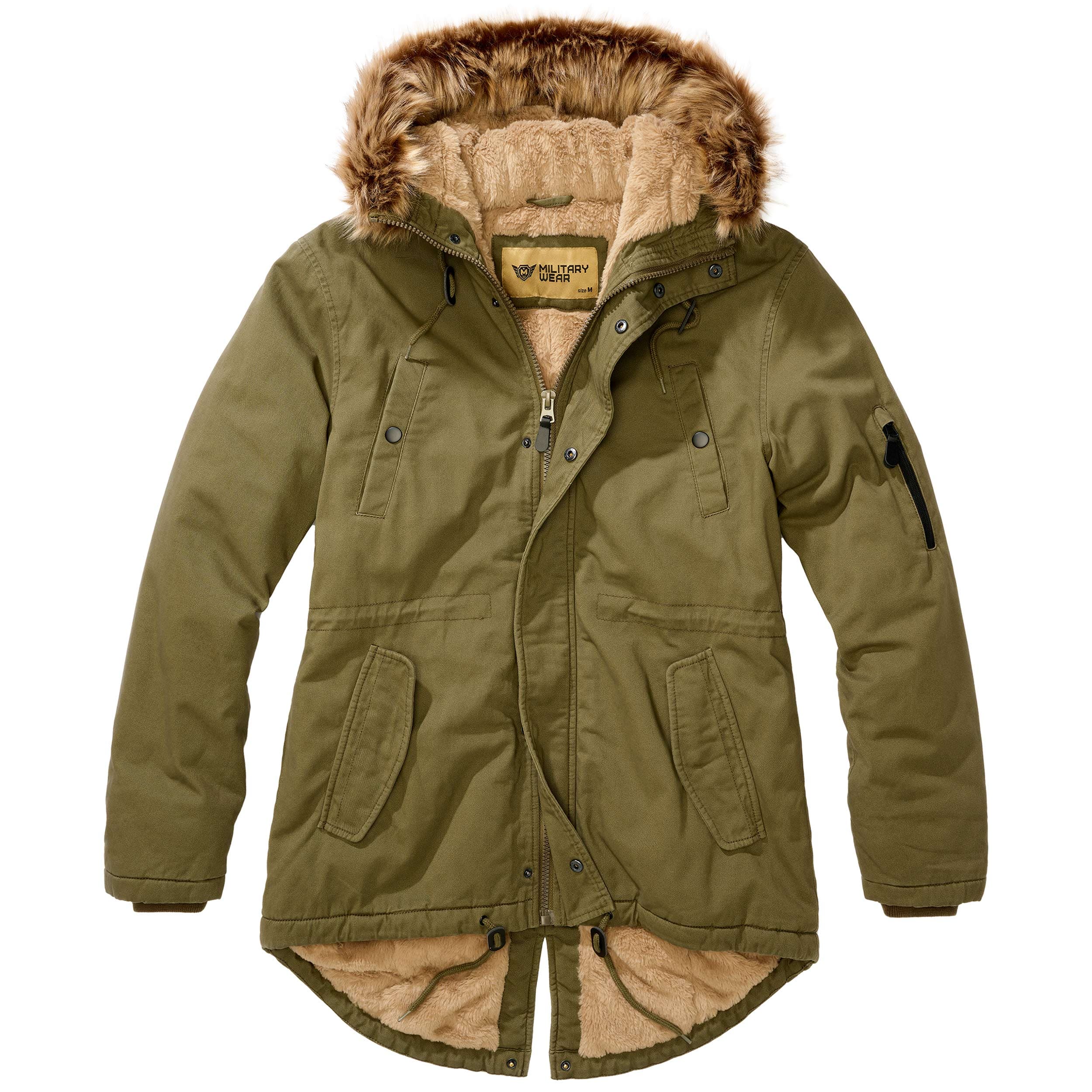 Military Wear Fish Tail Parka Jacke Olive online kaufen MILITARY.EU Shop