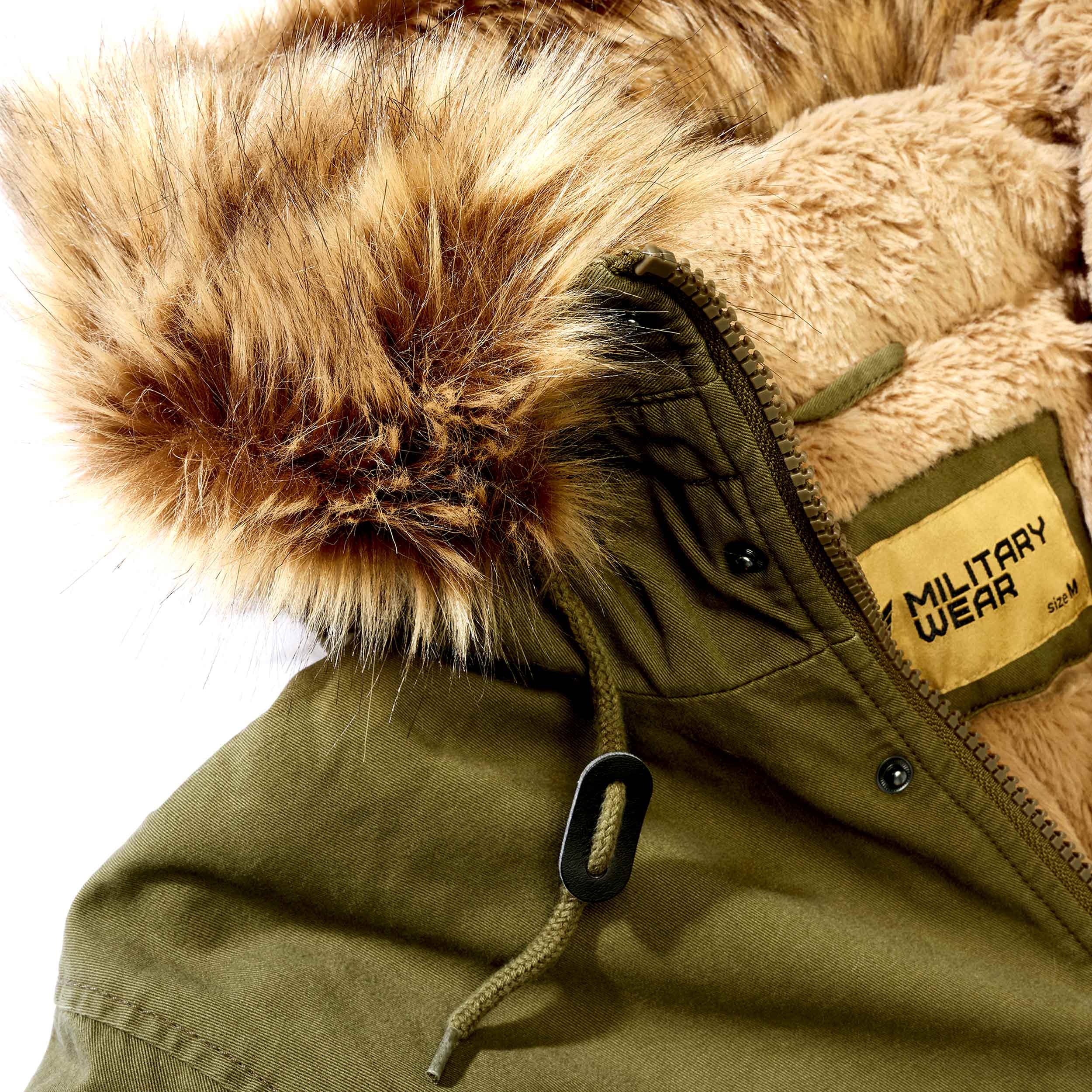 Military Wear - Fish Tail Parka Jacke - Olive