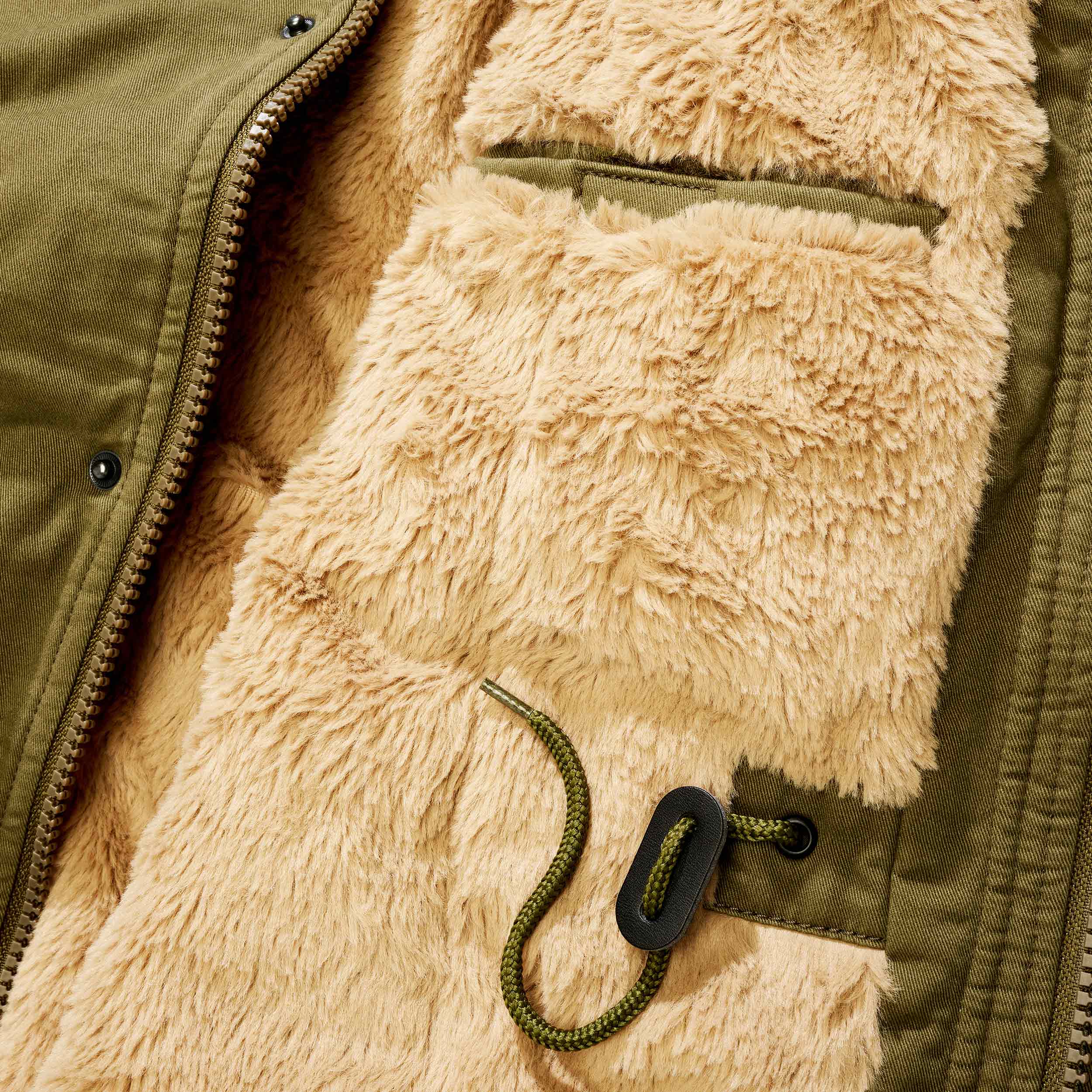 Military Wear - Fish Tail Parka Jacke - Olive