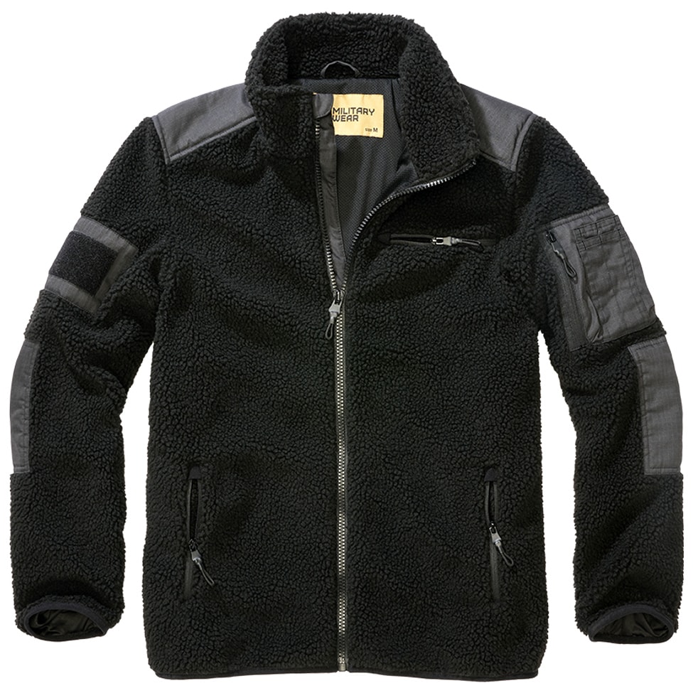 Military Wear - Tactical Teddyfleece Fleece - Black