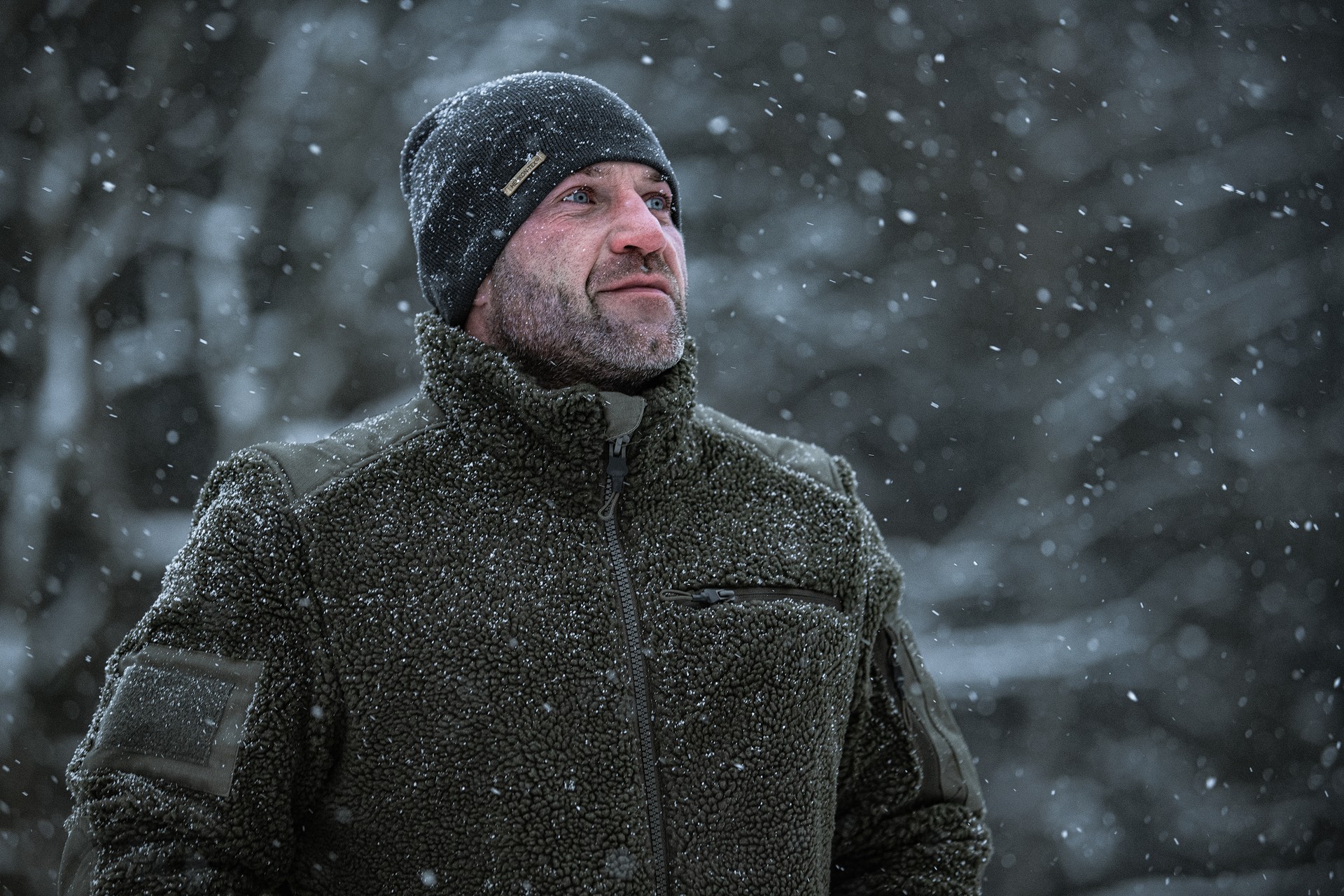 Military Wear - Tactical Teddyfleece Jacke - Olive