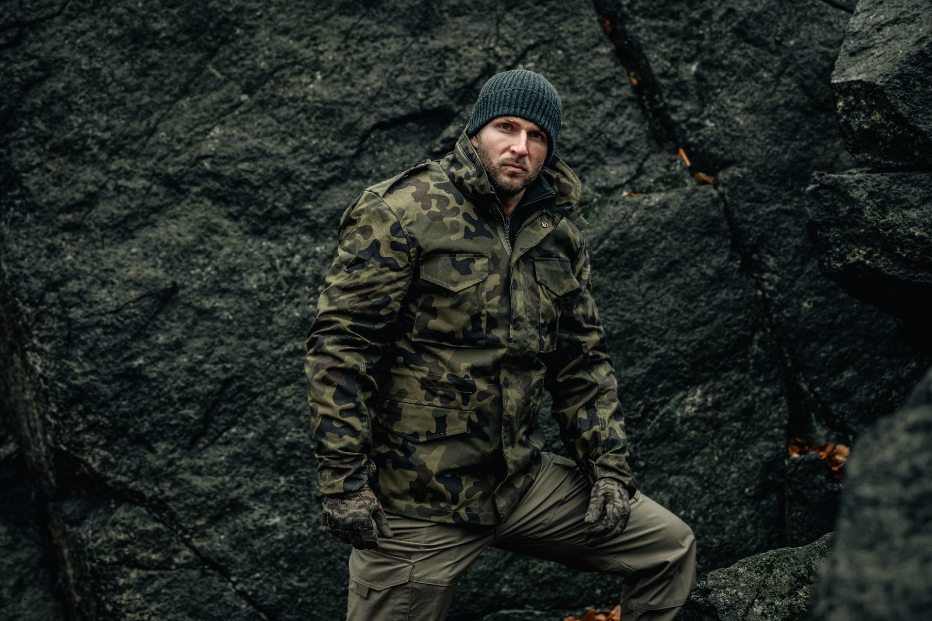 Military Wear - M65 Classic Jacke - wz.93 Pantera PL Woodland