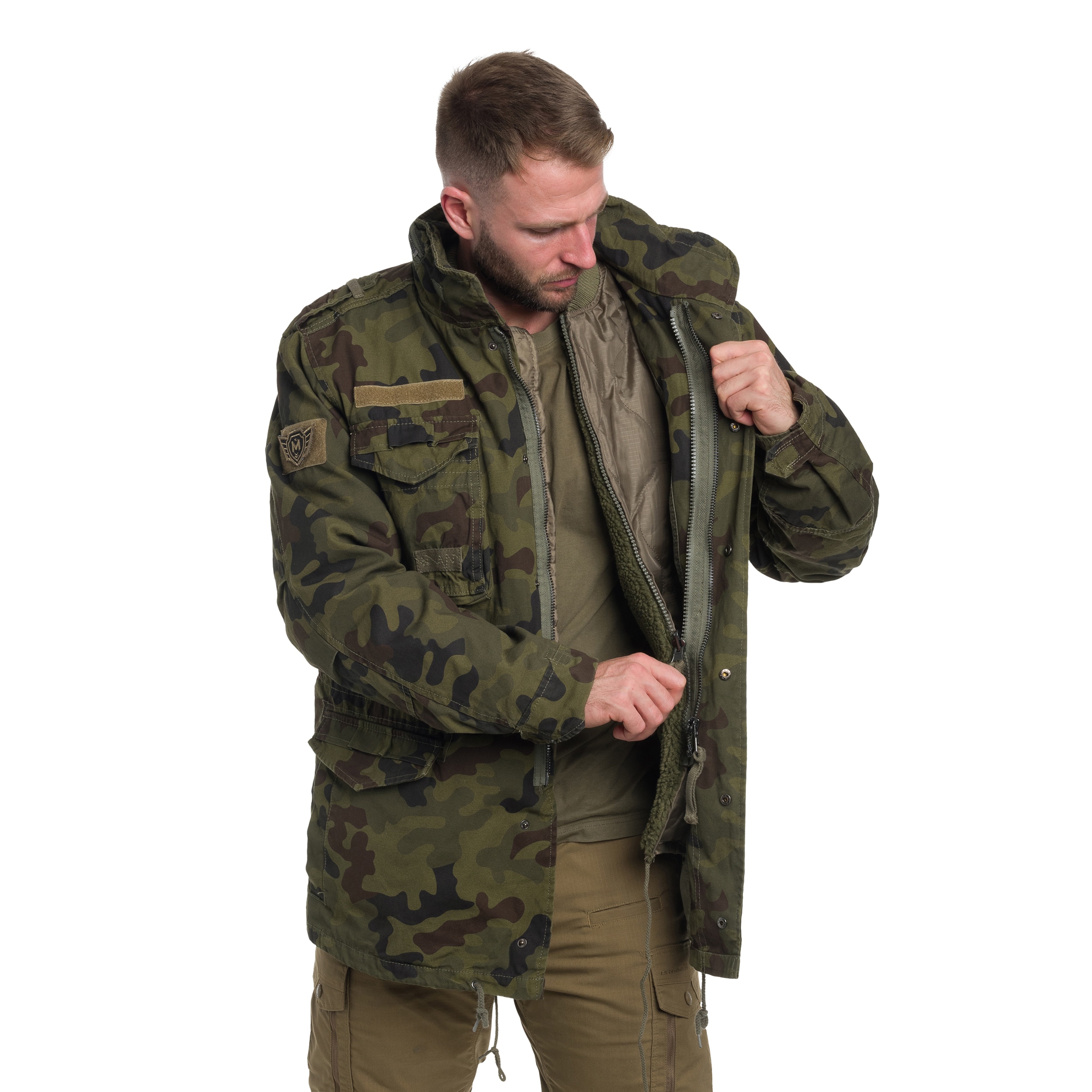 Military Wear - M65 Giant Jacke - wz.93 Pantera PL Woodland