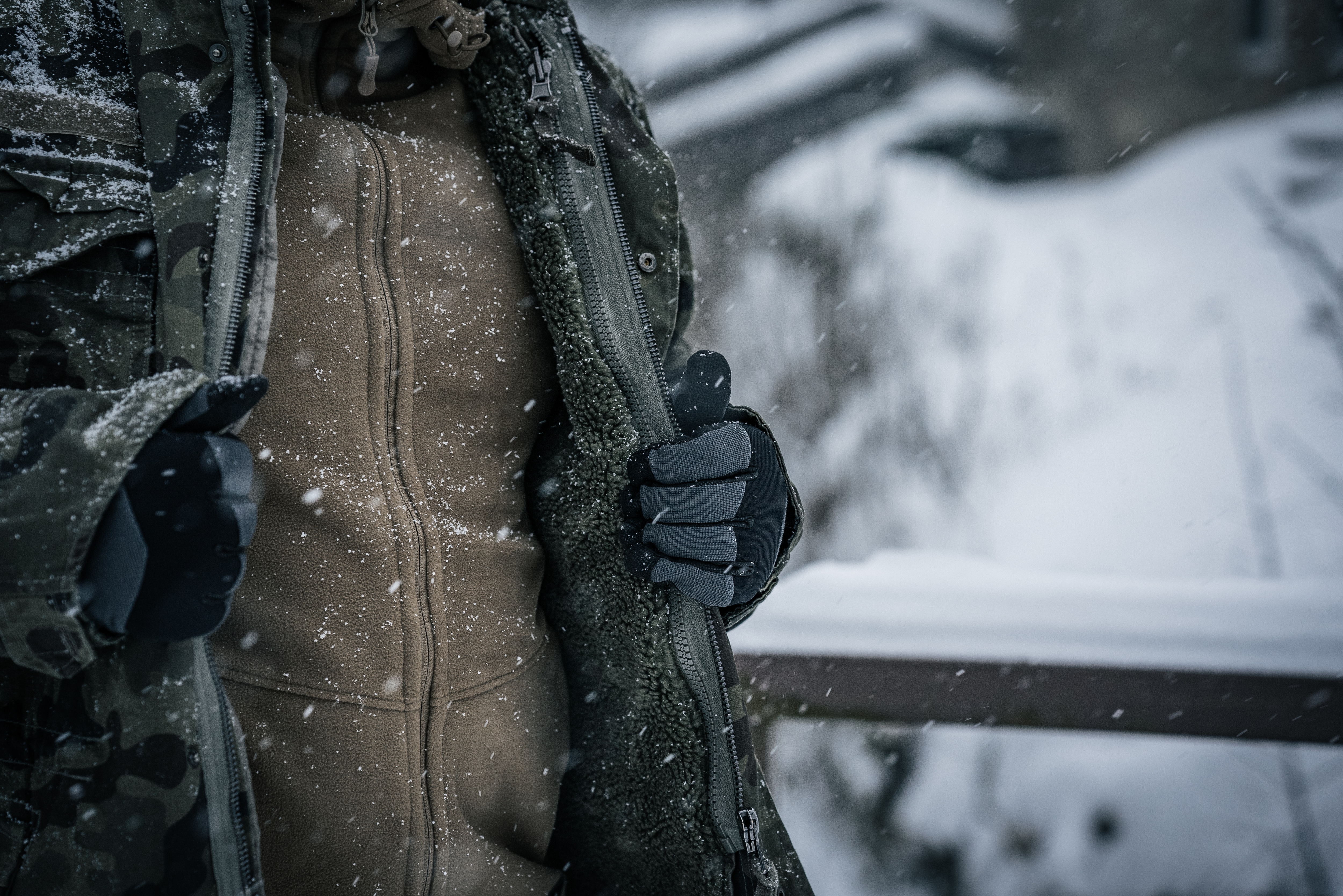 Military Wear - M65 Giant Jacke - wz.93 Pantera PL Woodland