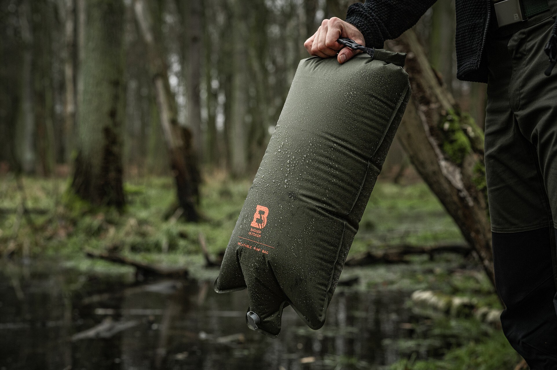 Badger Outdoor - Inflatable Pump Bag Pumpensack - Olive