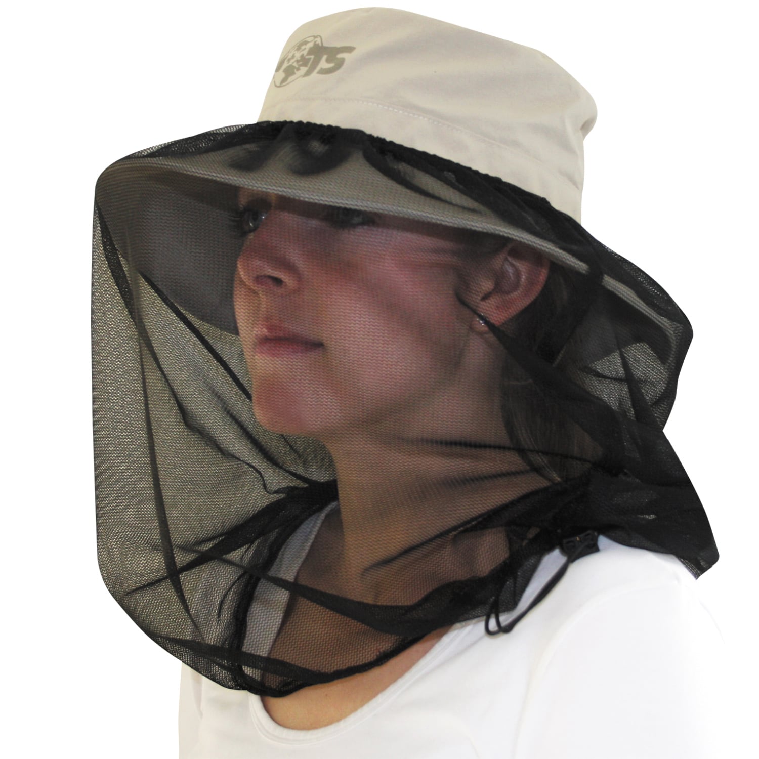 TravelSafe - Mosquito Sun Hat - Hut - Beige