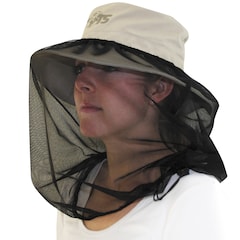 TravelSafe - Mosquito Sun Hat - Hut - Beige