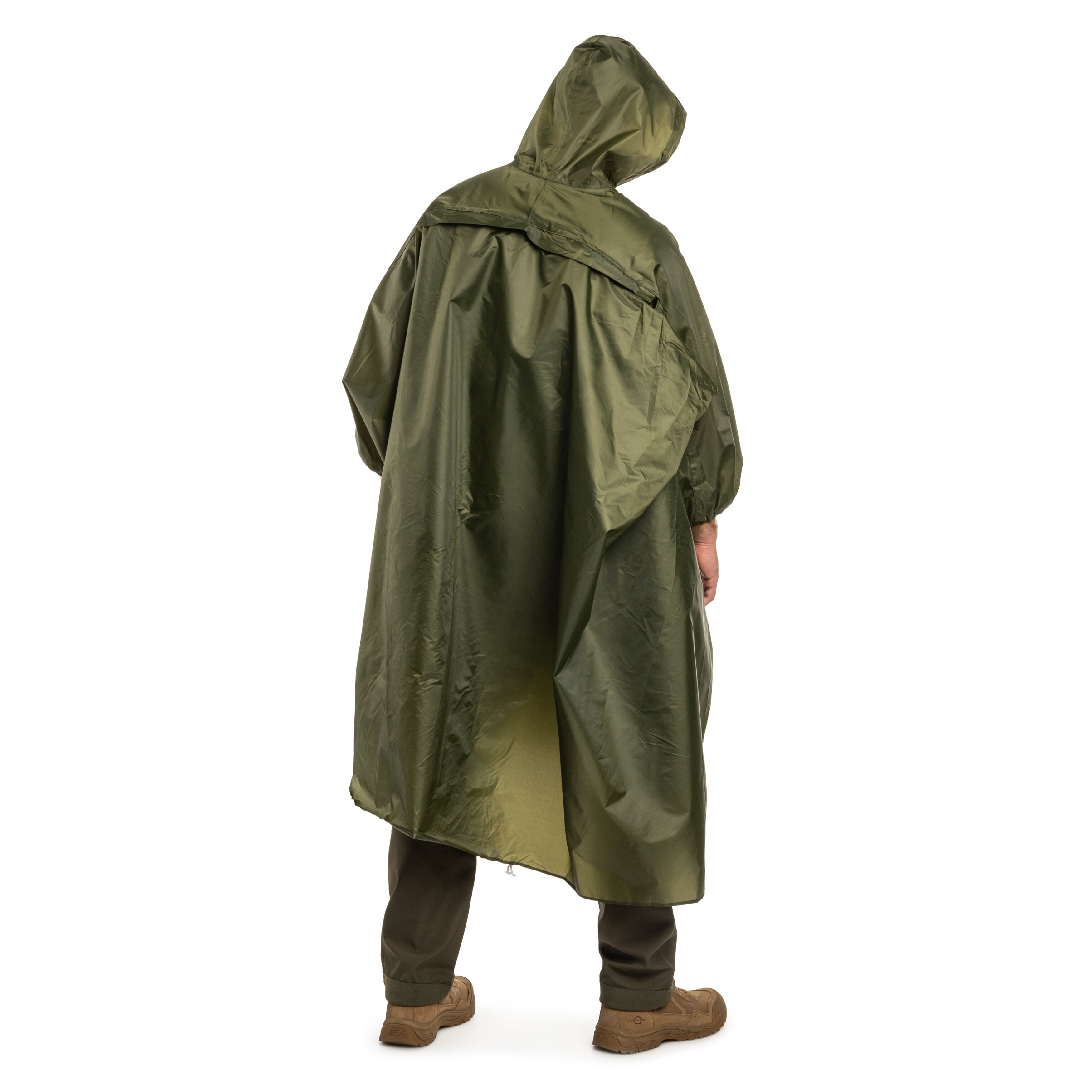 TravelSafe - Zipper Extension Regenponcho - Olive