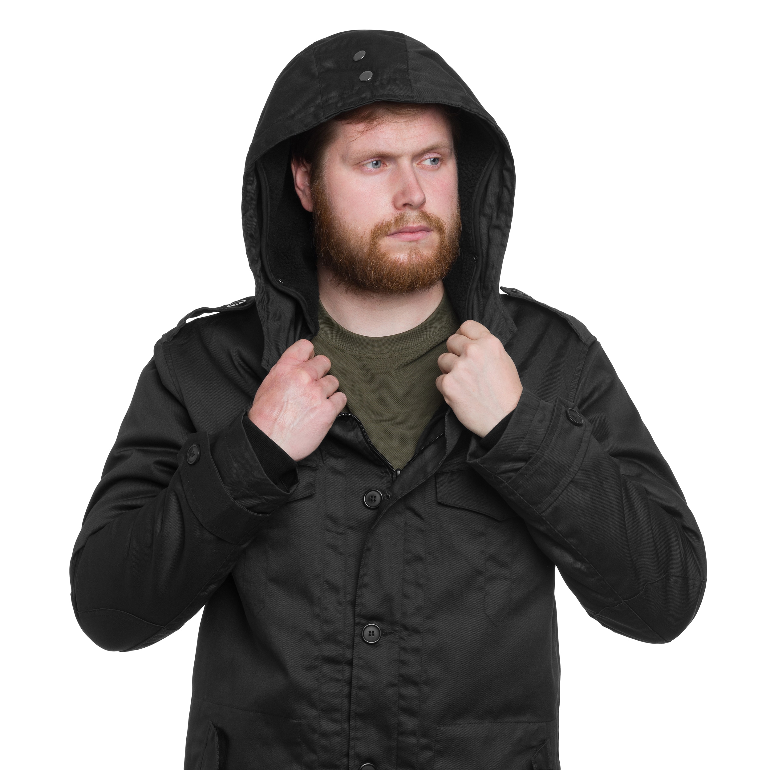 Brandit - BW Parka Forest Jacke - Black