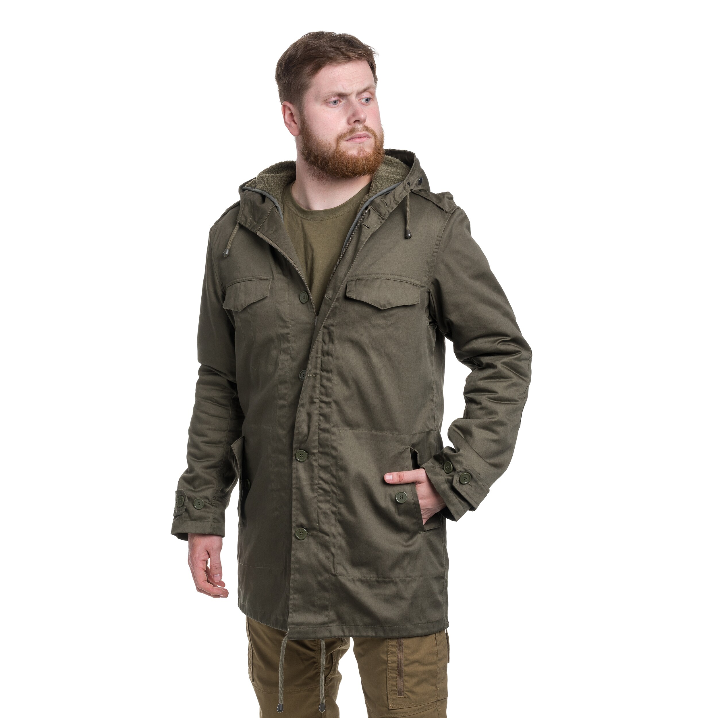 Brandit - BW Parka Forest Jacke - Olive