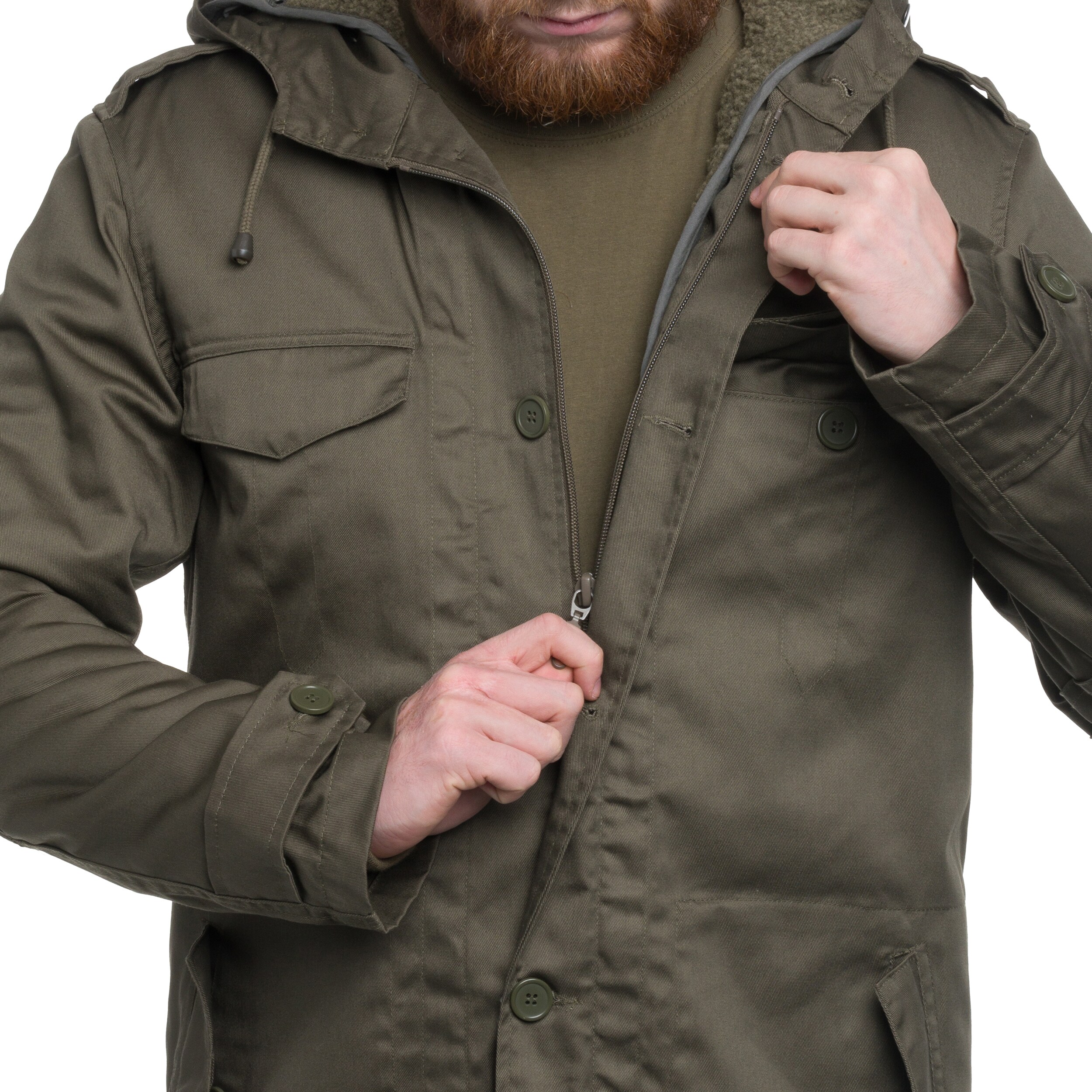 Brandit - BW Parka Forest Jacke - Olive