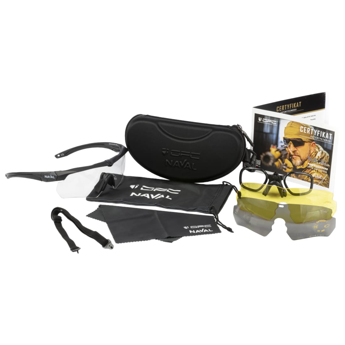 OPC - Ballistic Naval Set - Ballistische Brille - Matt Black