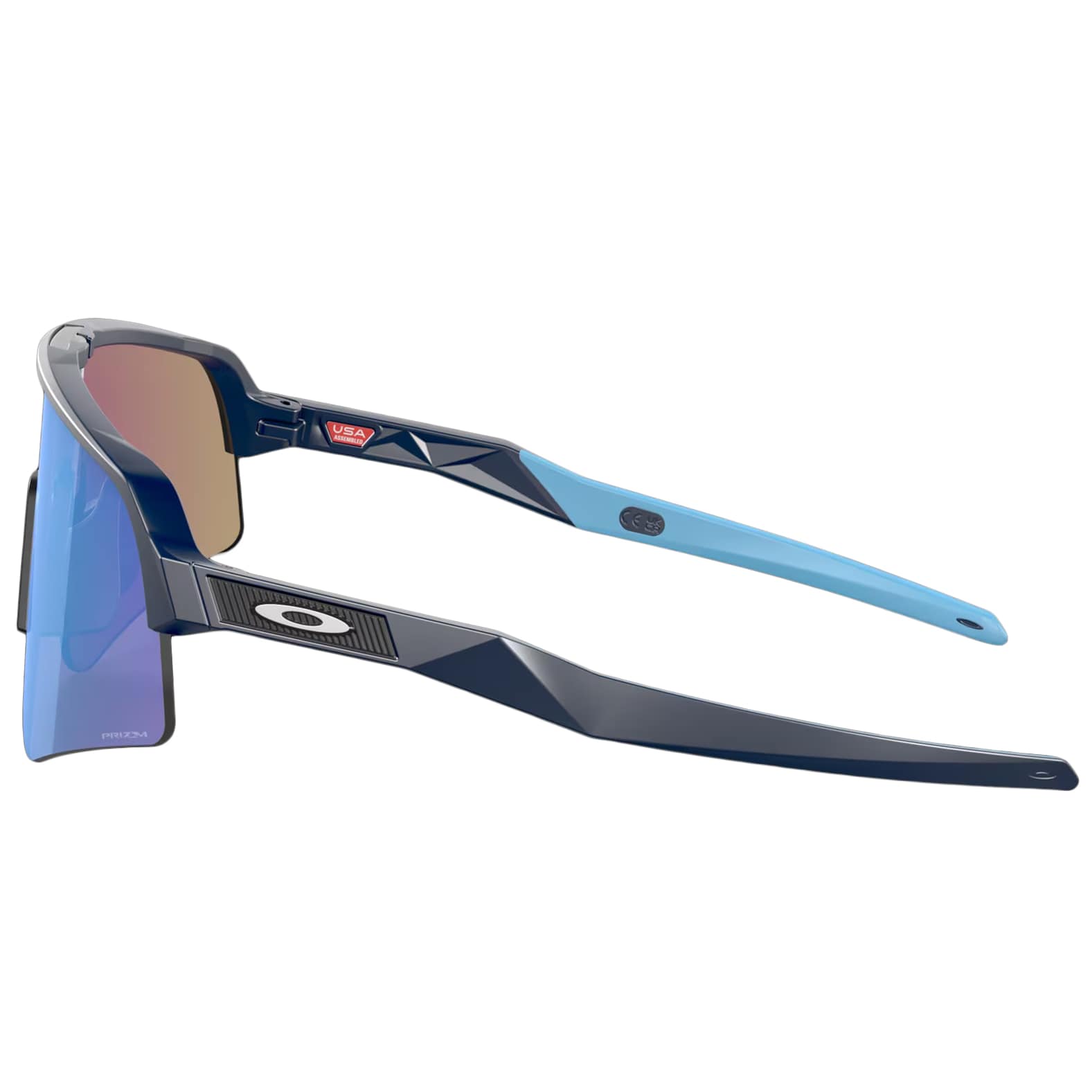 Oakley - Sutro Lite Sweep Sonnenbrille - Matte Navy/Prizm Sapphire