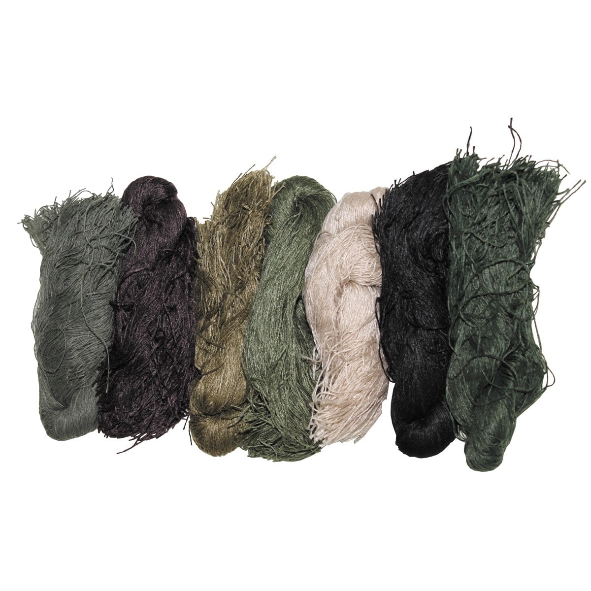 MFH - Ghillie Thread Set - Tarnfäden - 7 Farben