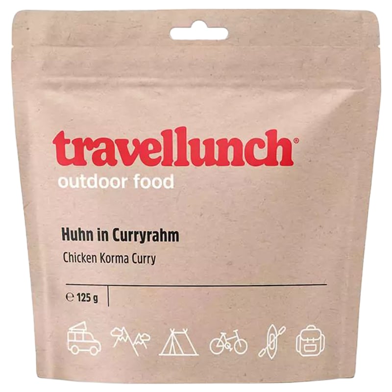 Travellunch - Gefriergetrocknetes Lebensmittel - Huhn mit Reis 125 g