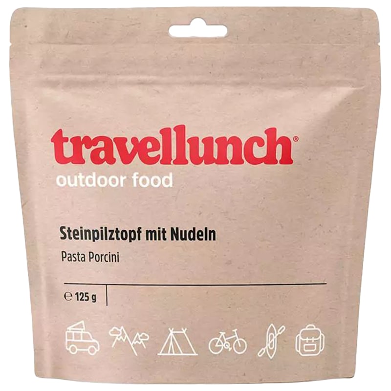 Travellunch - Gefriergetrocknetes Lebensmittel Pasta Porcini - 125 g