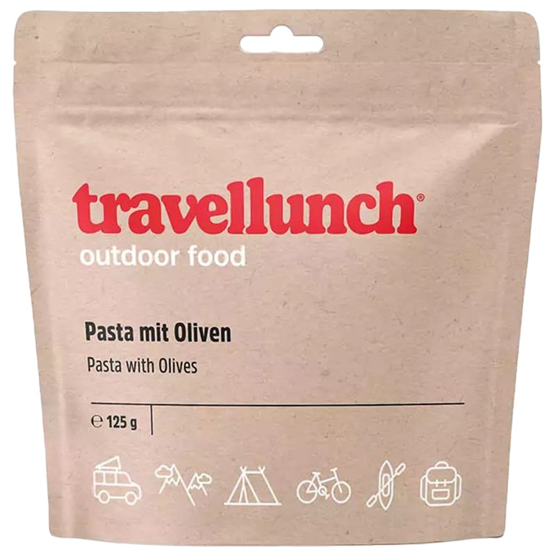 Travellunch - Pasta mit Oliven, Tomaten und Kräutern - 125 g