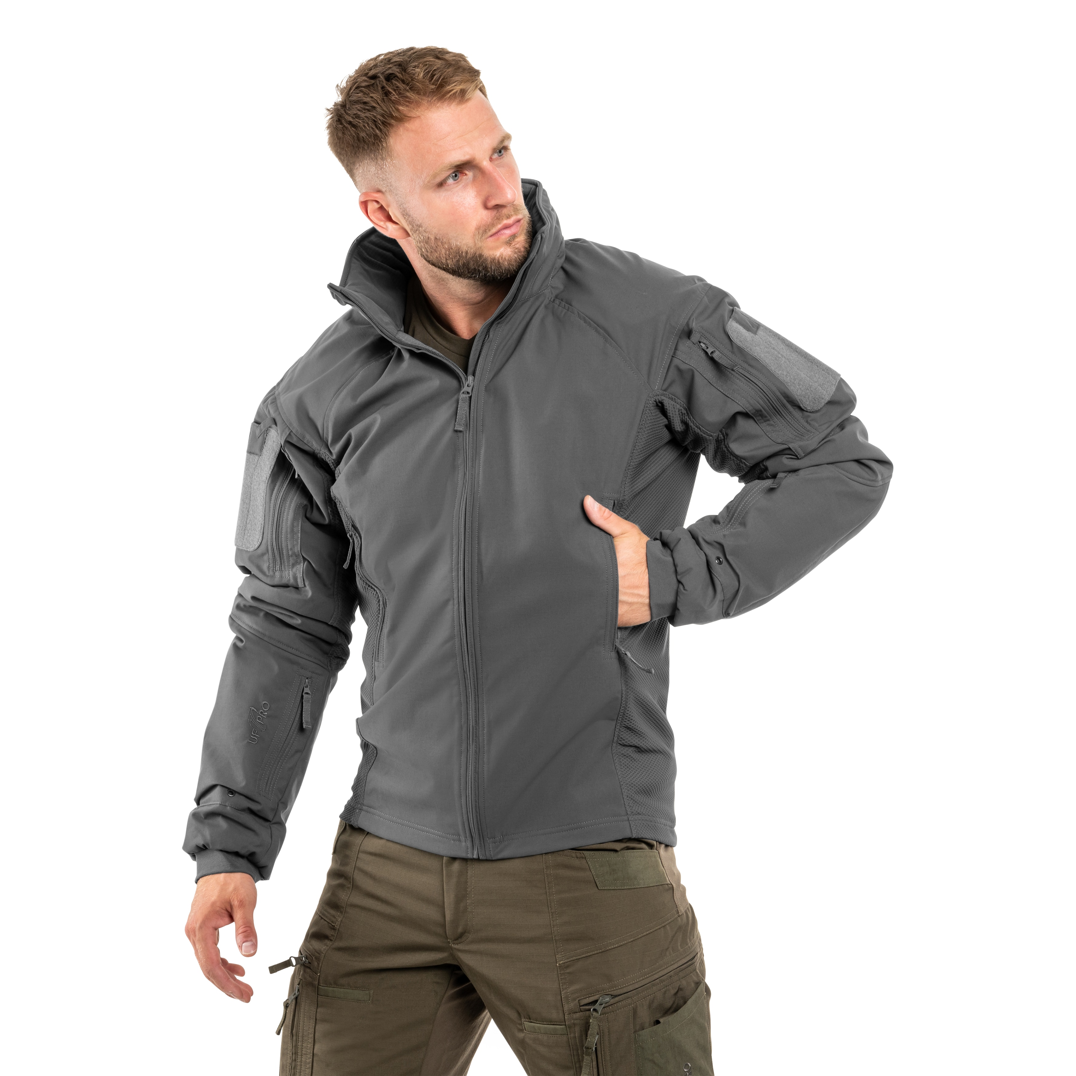 UF PRO - Delta AcE Plus Gen.3 Tactical Winter Jacket - Jacke - Steel Grey