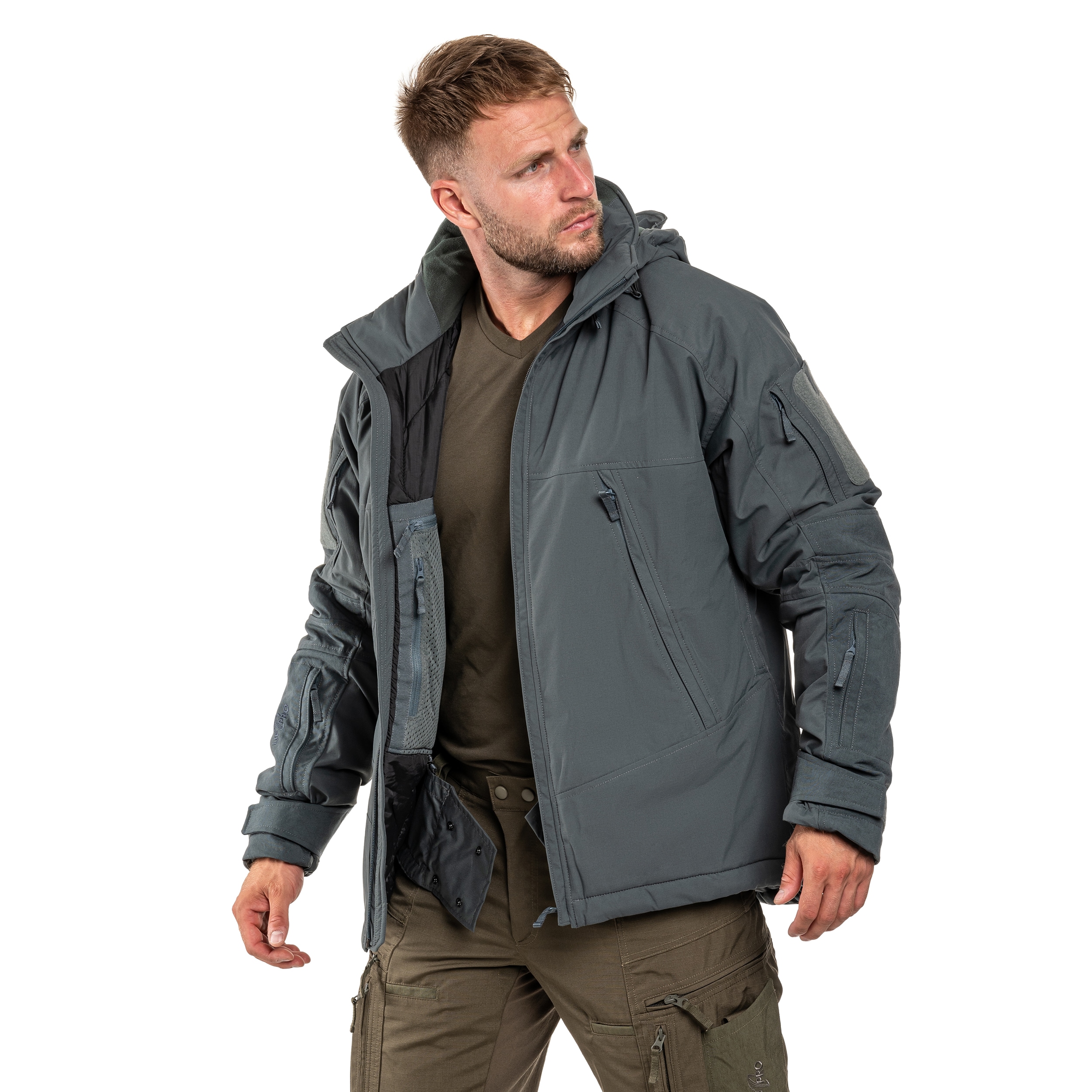 UF PRO - Delta OL 4.0 Tactical Winter Jacket Jacke - Steel Grey