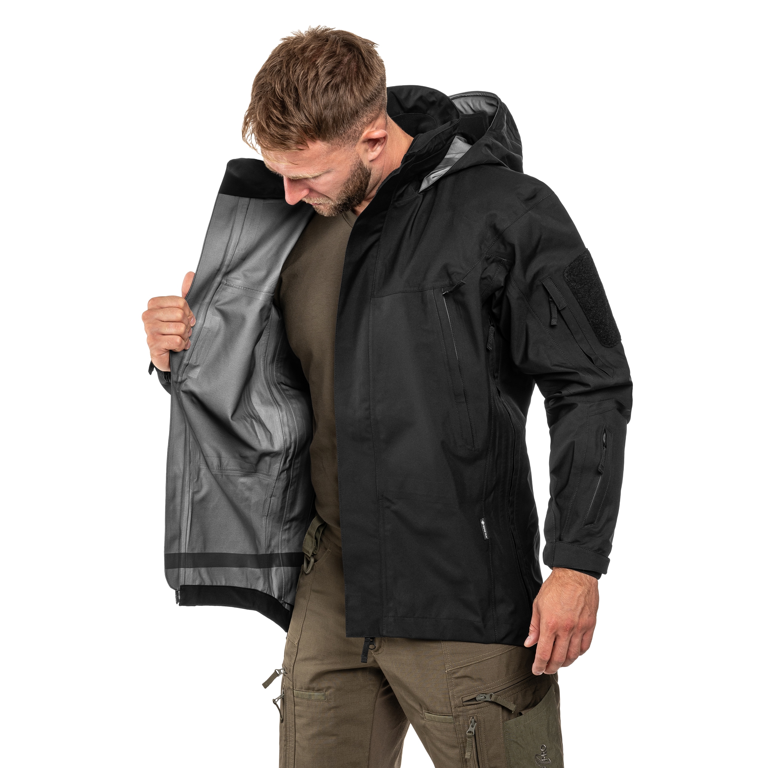 UF PRO - Monsoon XT Gen.2 Tactical Rain Jacket - Regenjacke - Black