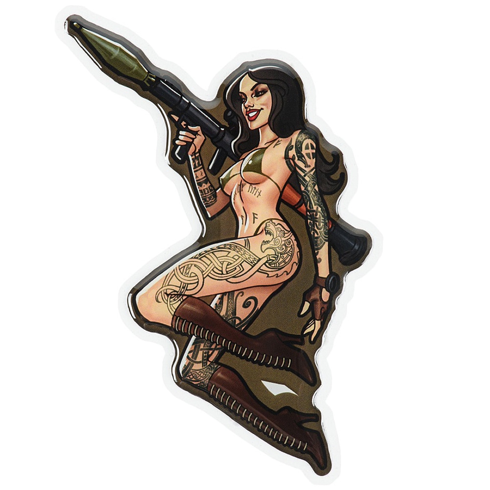 M-Tac - Tactical Girl No. 9 RPG Skandinavik - Sticker