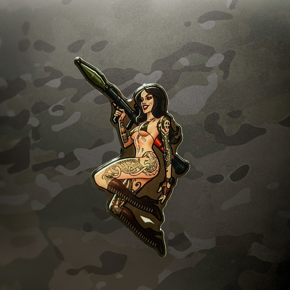 M-Tac - Tactical Girl No. 9 RPG Skandinavik - Sticker