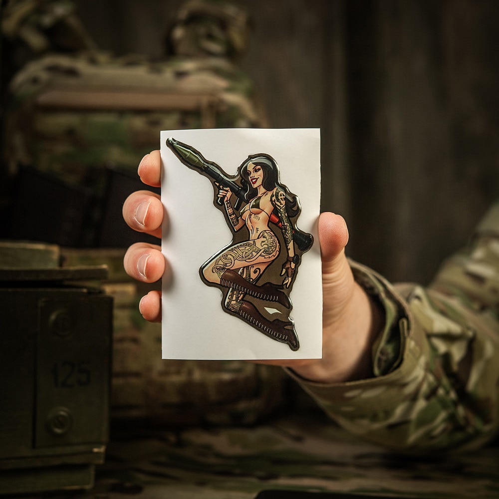 M-Tac - Tactical Girl No. 9 RPG Skandinavik - Sticker