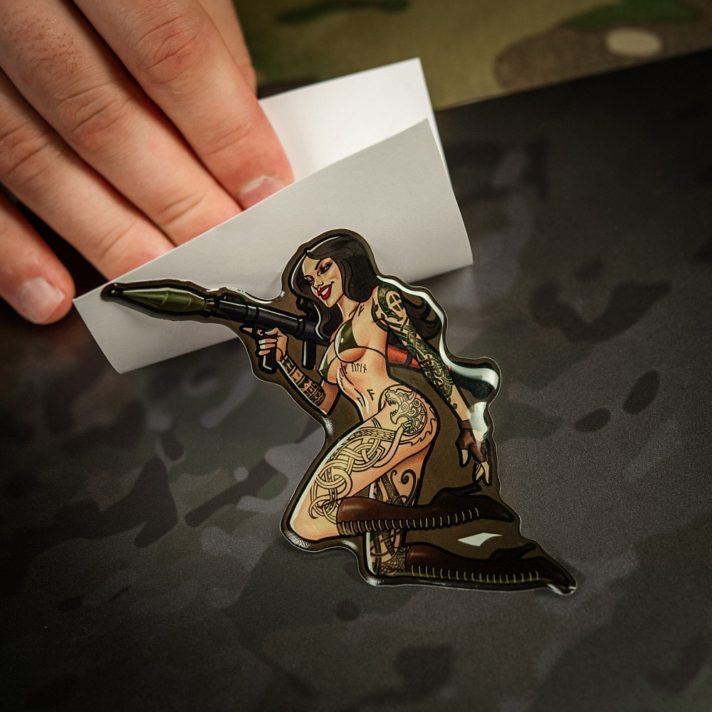 M-Tac - Tactical Girl No. 9 RPG Skandinavik - Sticker