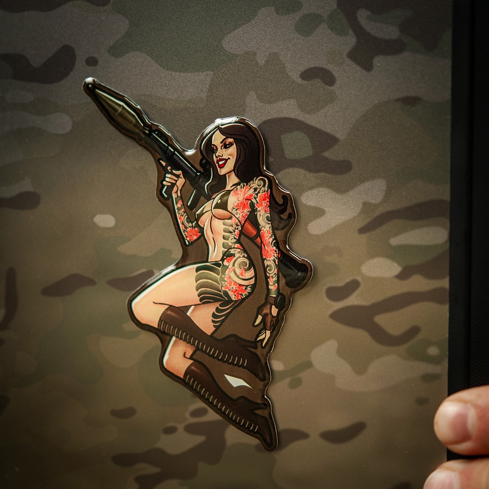 M-Tac - Tactical Girl No. 9 RPG Yakuza - Sticker