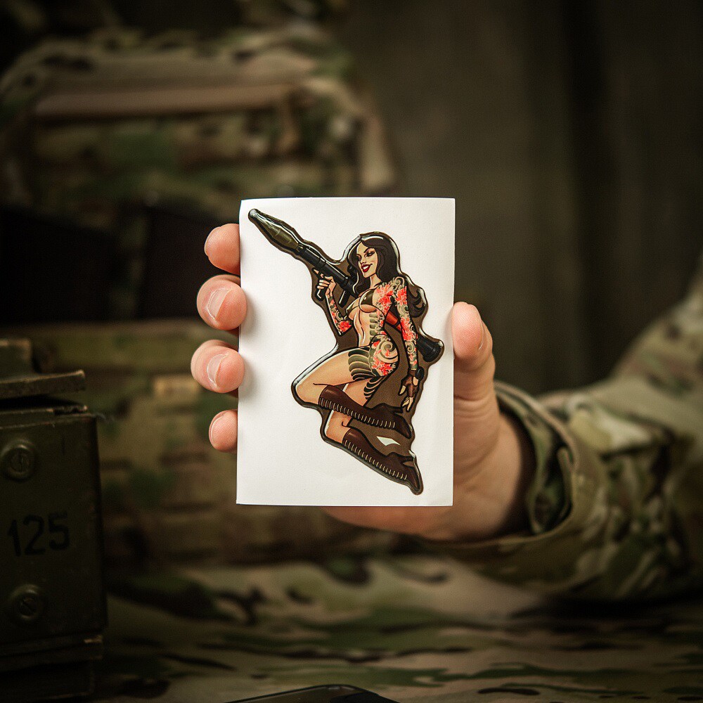 M-Tac - Tactical Girl No. 9 RPG Yakuza - Sticker