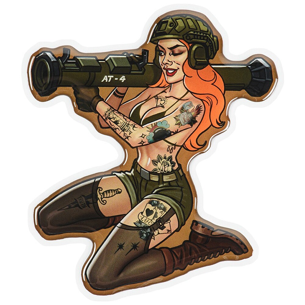 M-Tac - Tactical Girl No. 10 AT4 Tattoo - Sticker