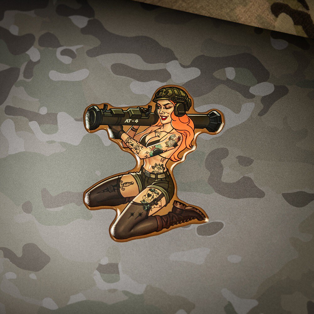 M-Tac - Tactical Girl No. 10 AT4 Tattoo - Sticker