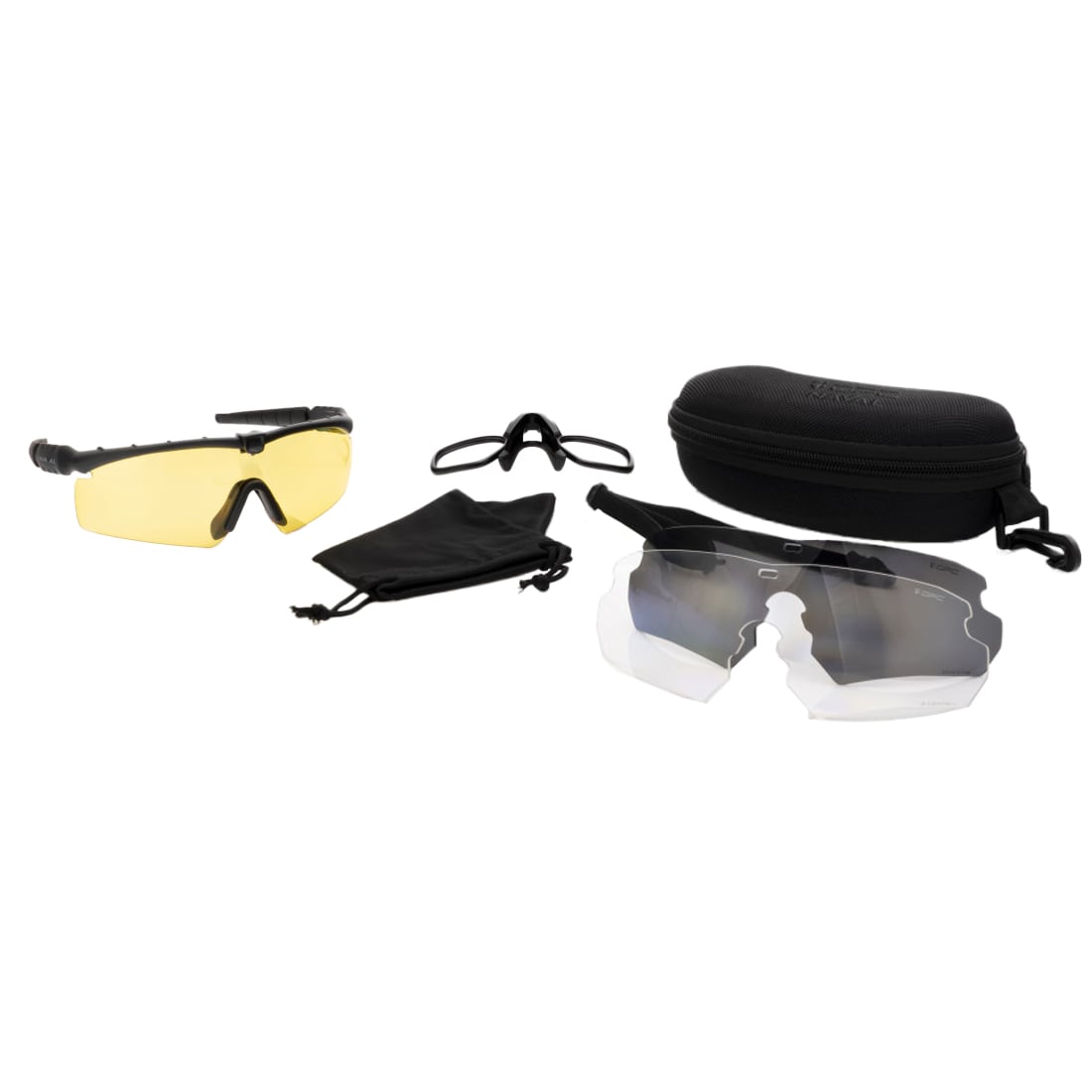 OPC - Tactic Naval Set Taktische Brille - Matt Black/Smoke/Yellow