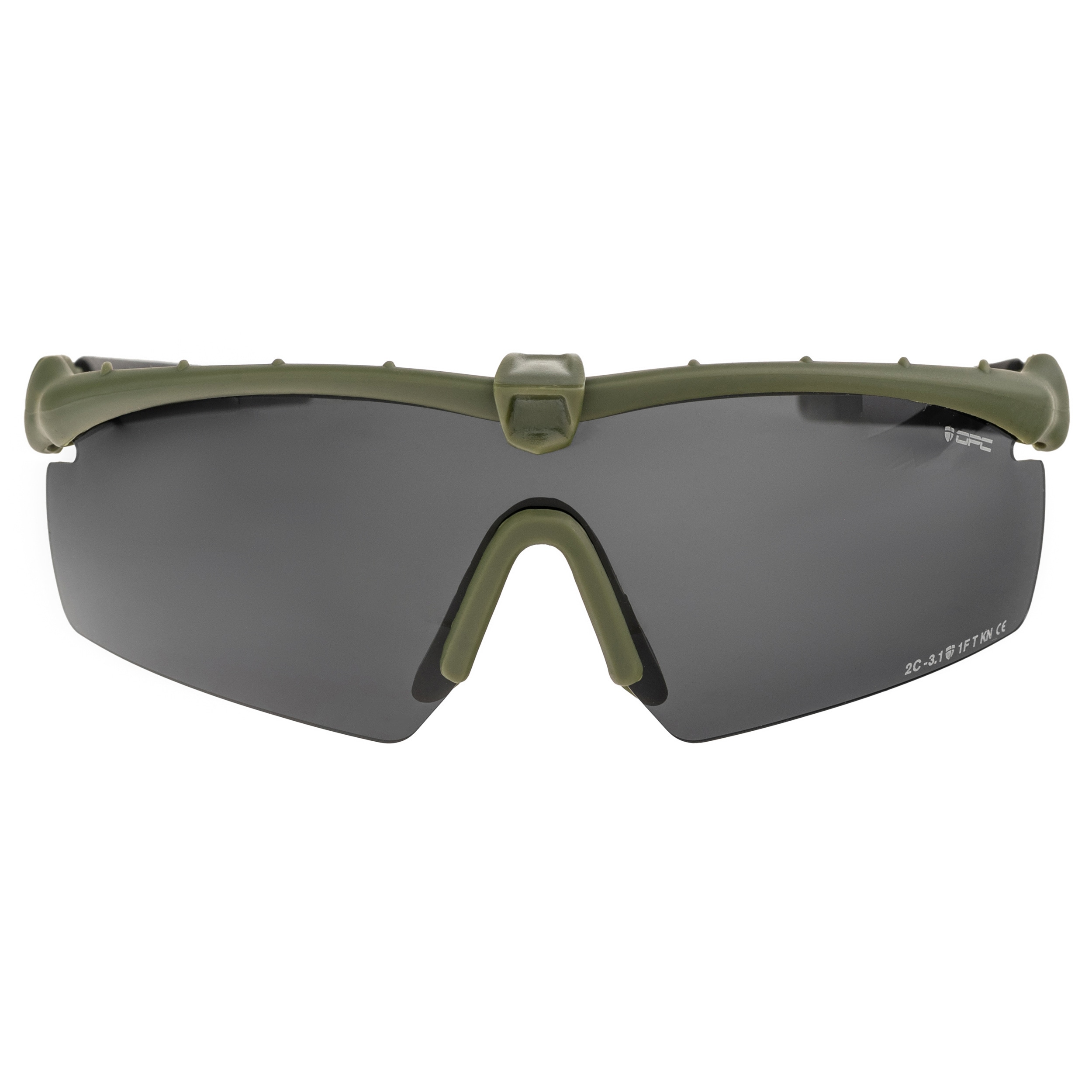 OPC Sport - Tactic Naval Set Taktische Brille - Matt Green/Smoke/Yellow