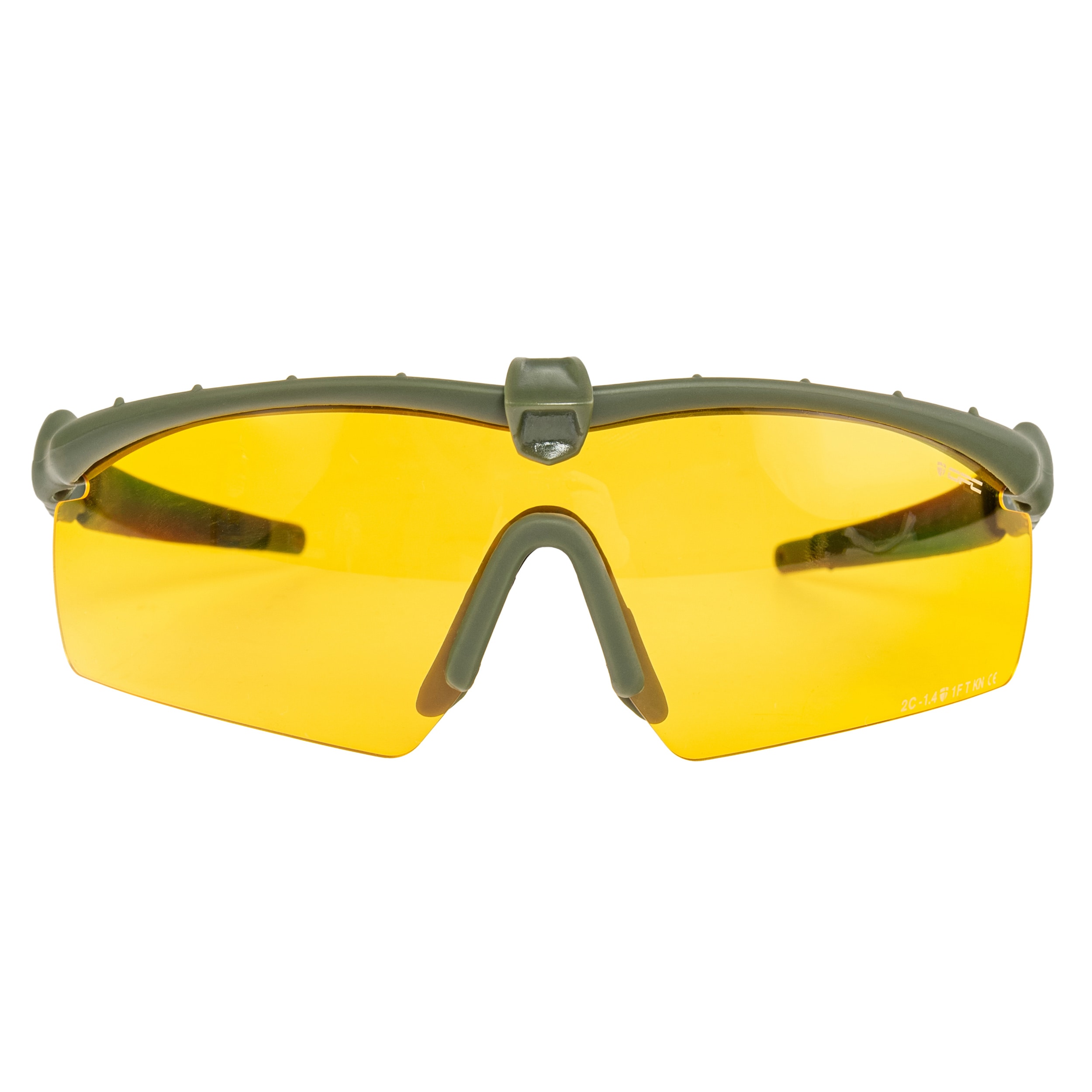 OPC Sport - Tactic Naval Set Taktische Brille - Matt Green/Smoke/Yellow