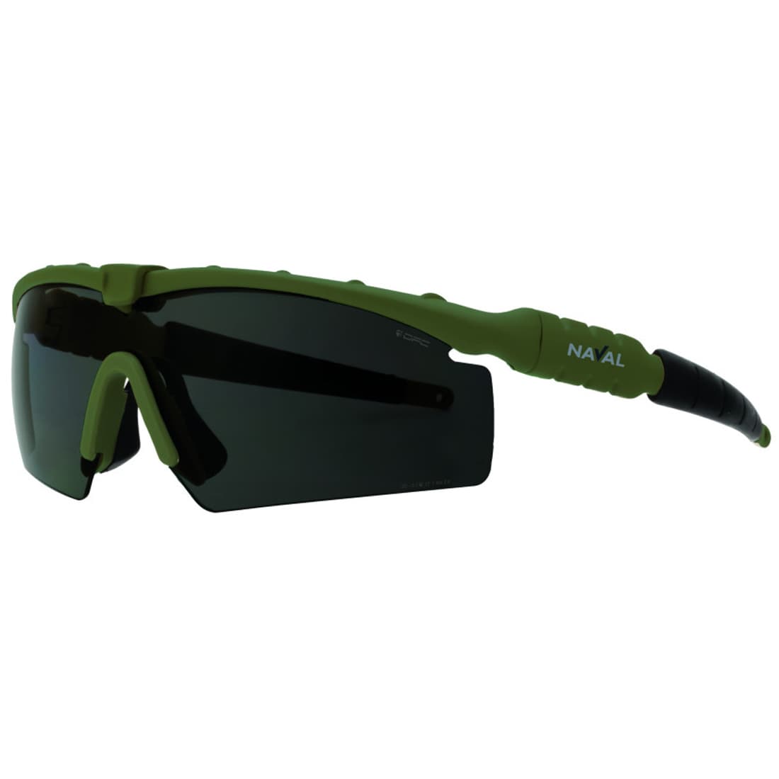 OPC Sport - Tactic Naval Set Taktische Brille - Matt Green/Smoke/Yellow