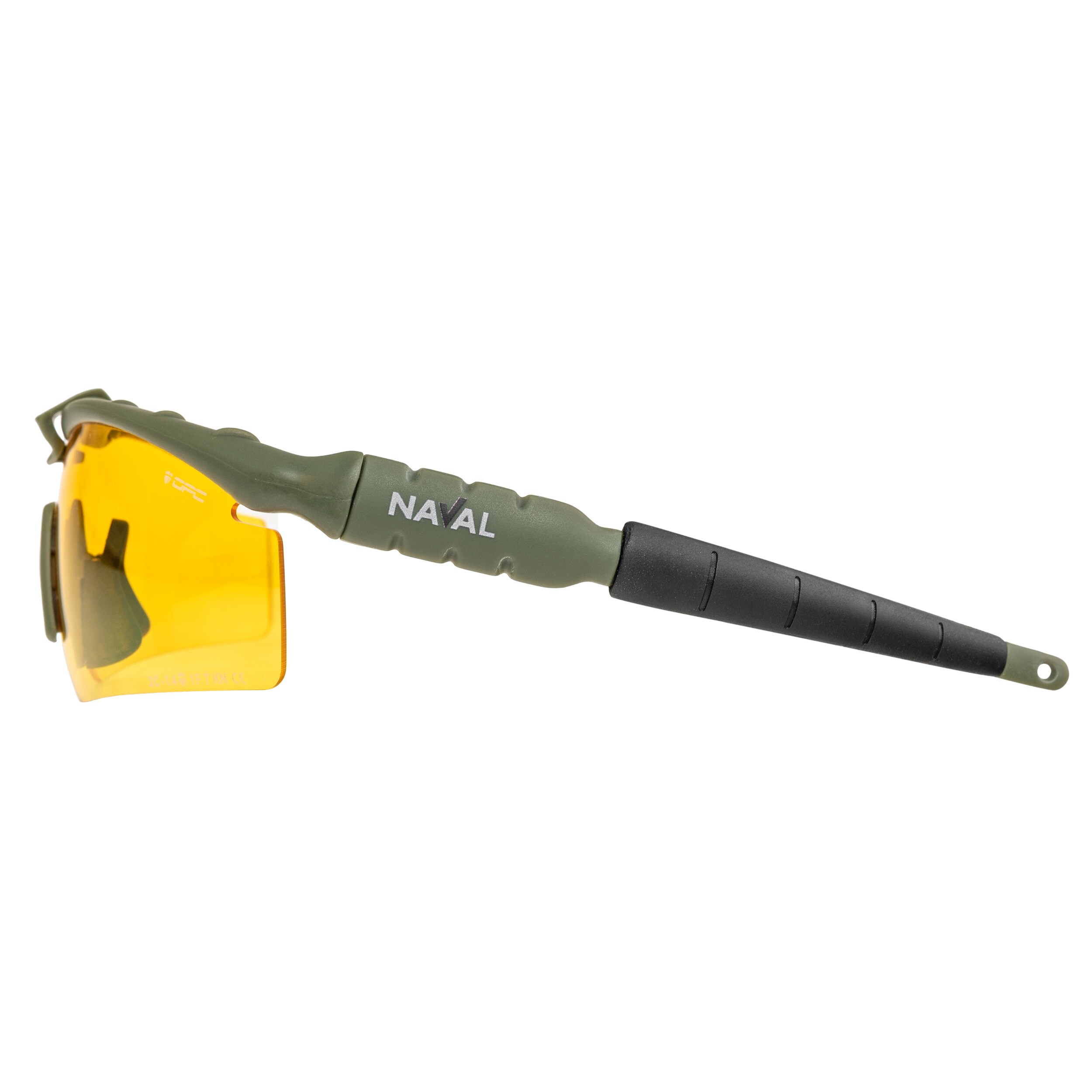 OPC Sport - Tactic Naval Set Taktische Brille - Matt Green/Smoke/Yellow