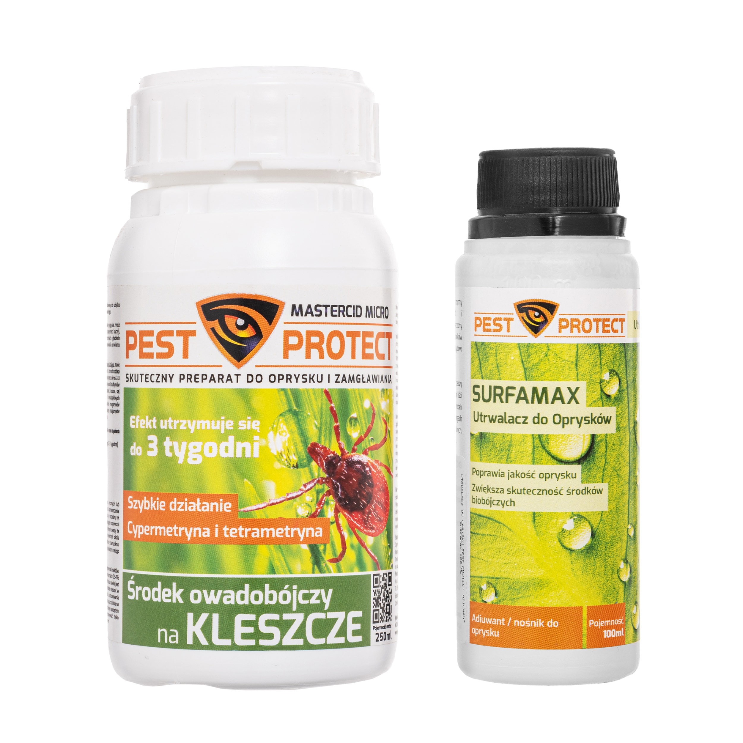 Pest Protect Zeckenschutzmittel  250 ml + Fixiermittel 100 ml - Set