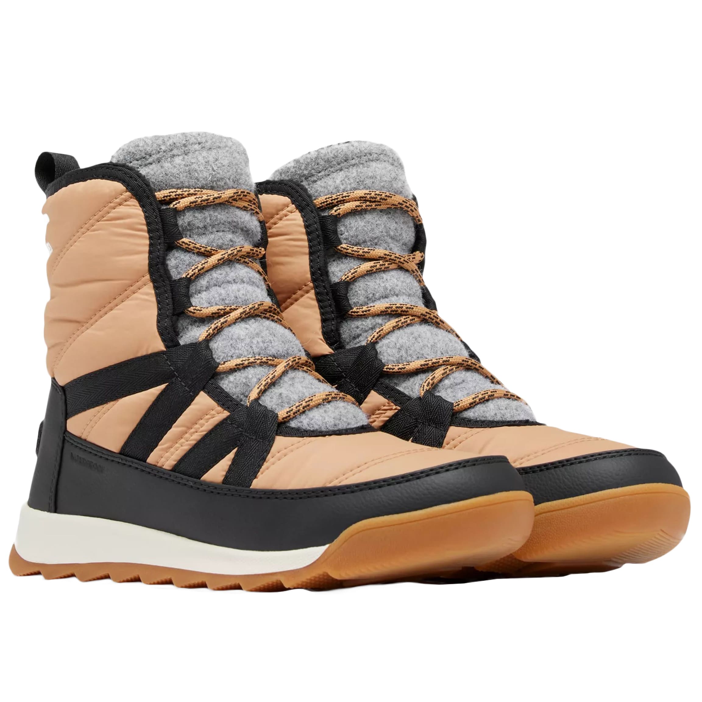 Sorel - Whitney II Plus Lace WP Damenschuhe - Tawny Buff/Black