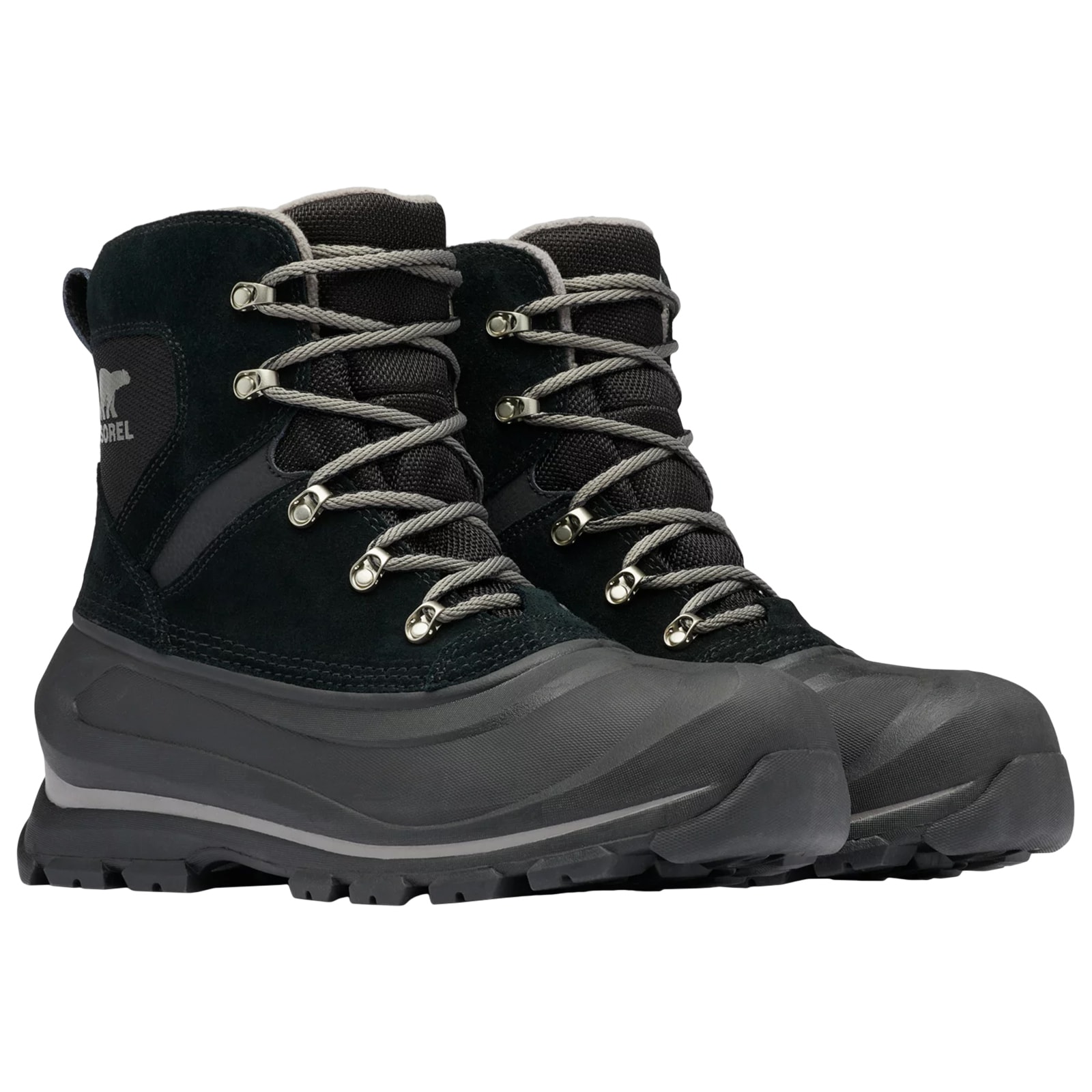 Sorel - Buxton Lace Boot WP - Schuhe - Black/Quarry