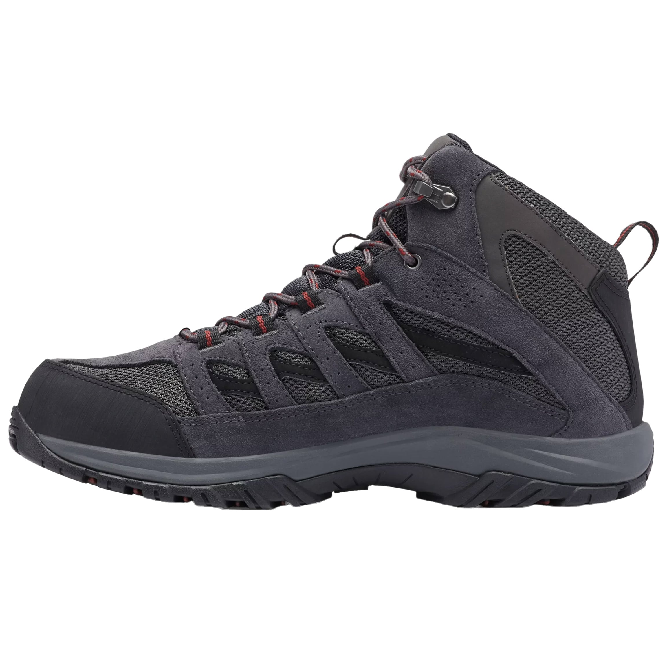 Columbia - Crestwood Mid WP - Schuhe - Dark Grey/Deep Rust