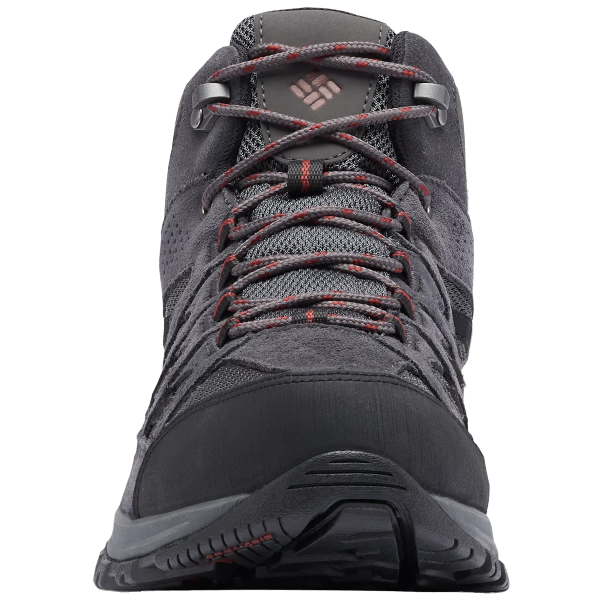 Columbia - Crestwood Mid WP - Schuhe - Dark Grey/Deep Rust