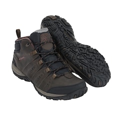 Columbia - Woodburn II Mid Waterproof - Trekkingschuhe - Cordovan/Garnet Red