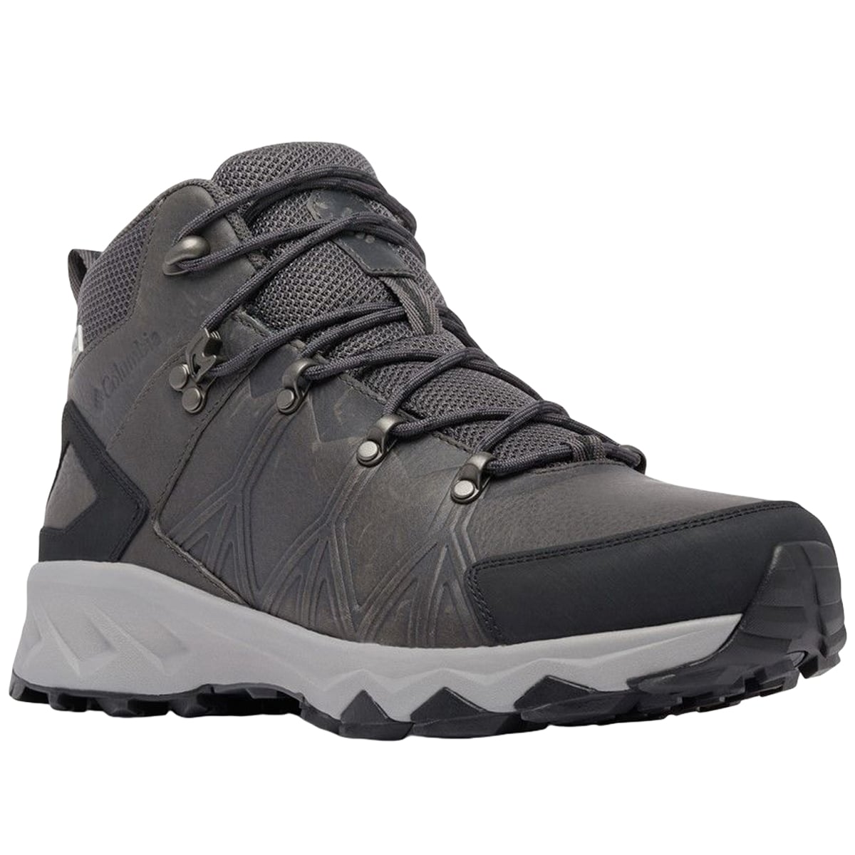 Columbia - PeakFreak II Mid OutDry Leather - Trekkingschuhe - Ti Grey Steel