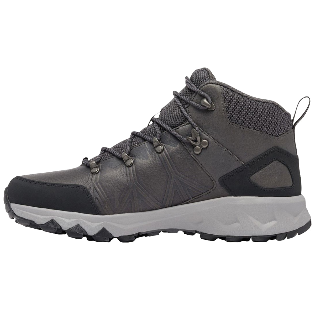 Columbia - PeakFreak II Mid OutDry Leather - Trekkingschuhe - Ti Grey Steel